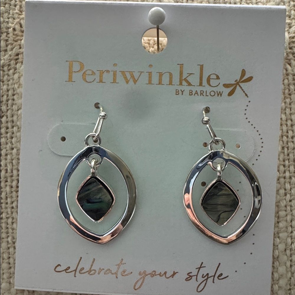 0384‎ Periwinkle by Barlow Earrings